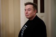 Elon Musk in 2025 (Image via Getty)